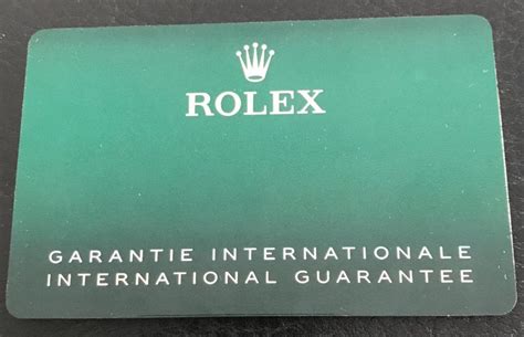 rolex garantie 5 jahre|Rolex international guarantee.